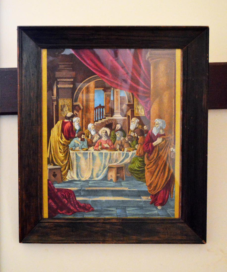 VestryWWallLastSupperPainting