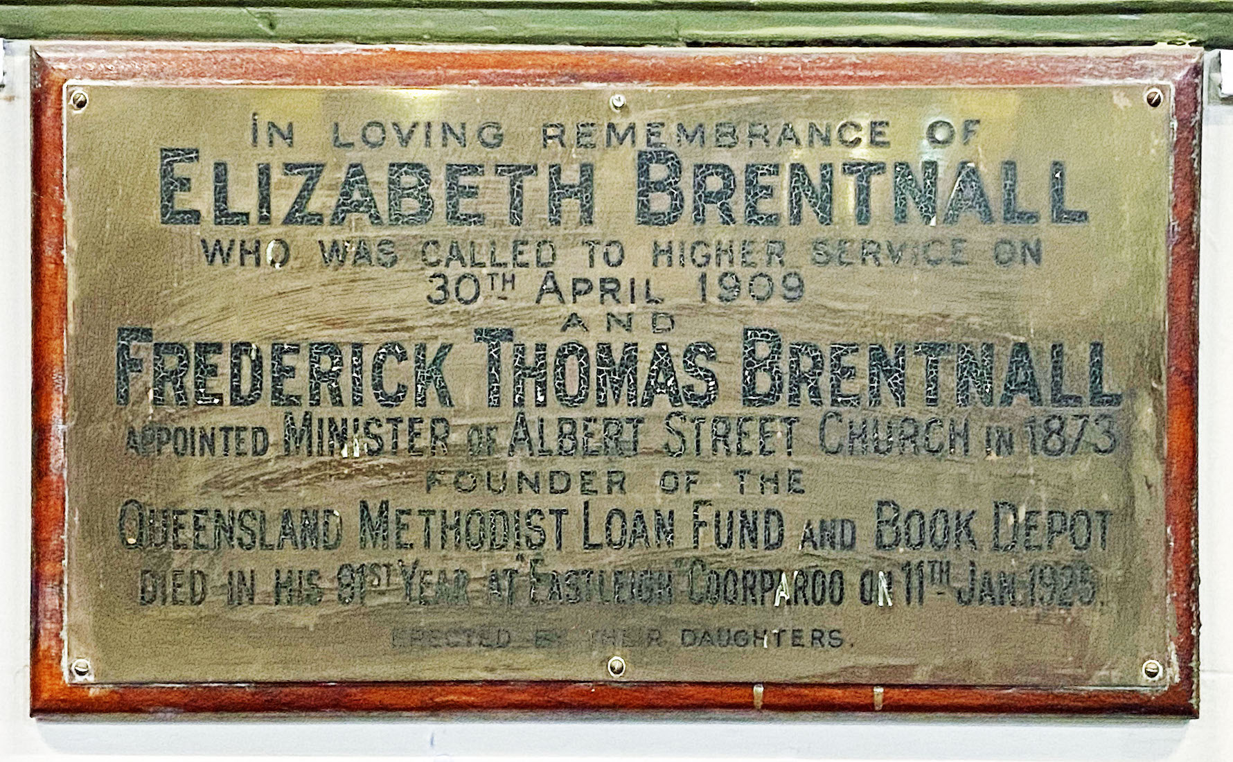 ABrentnallPlaque