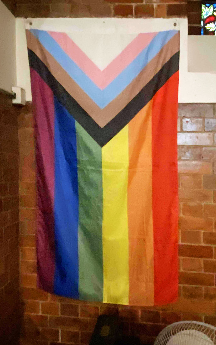 AAlongSArchRainbowFlag