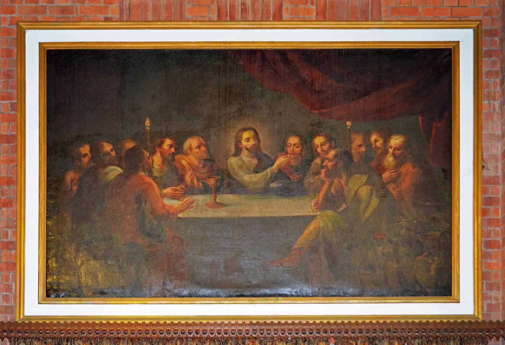 WarriorsChapelPaintingLastSupper