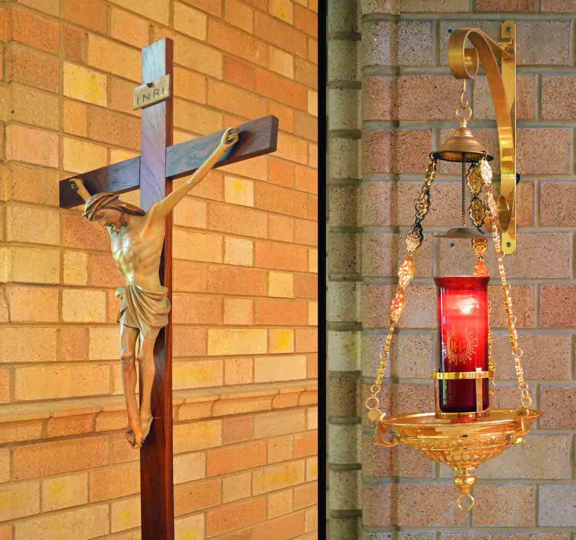 ChapelCrucifixSanctuaryLight