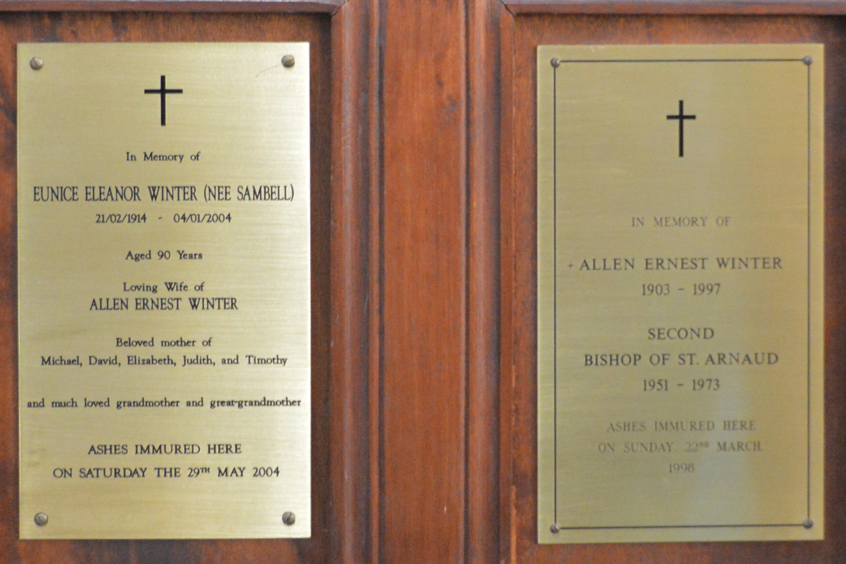 BishopWinterPlaques