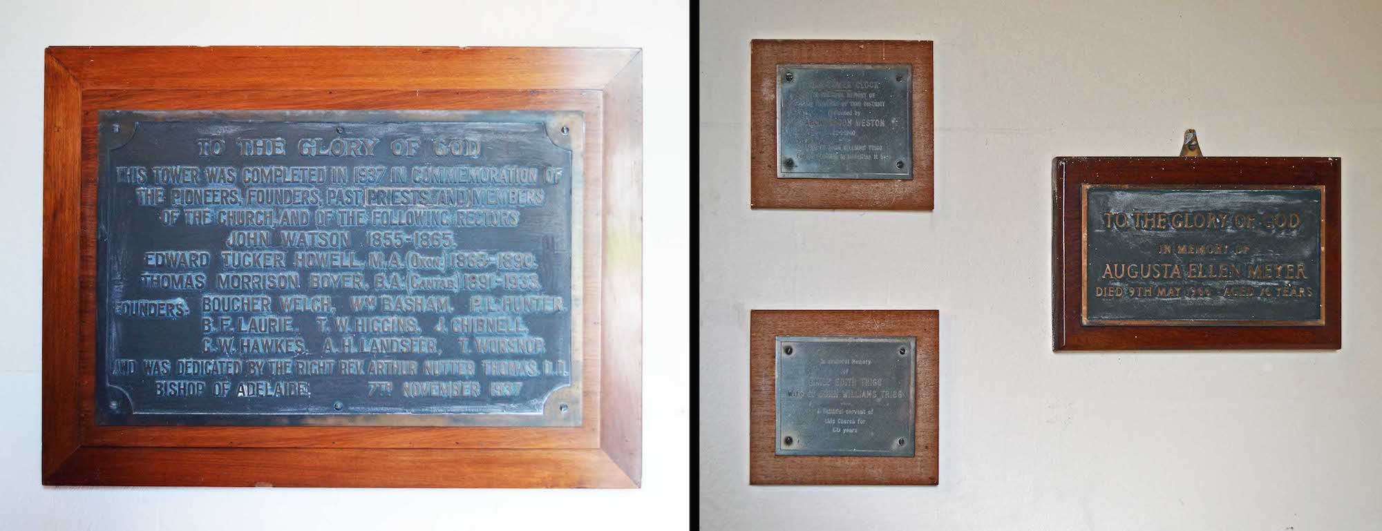 TowerPlaquePorchPlaques