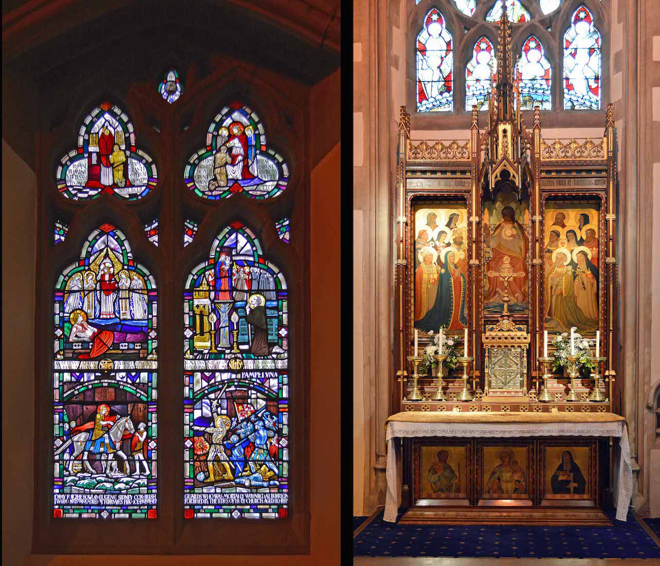 SacredHeartChapelNSideWindowAltar