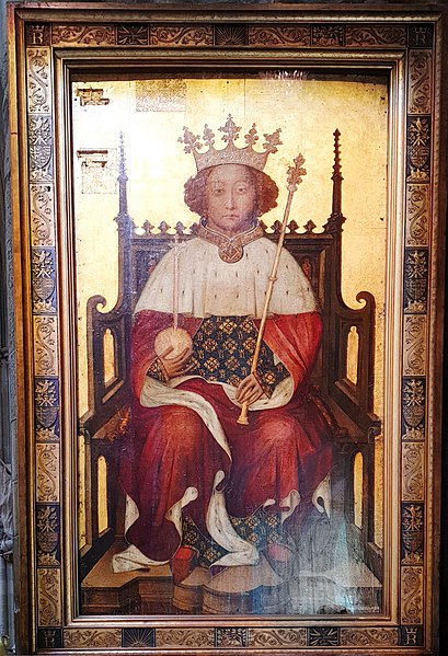 B32CoronationportraitofRichardIIWestminsterAbbeyWCJRennocks1