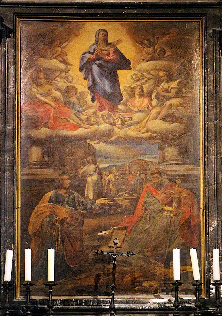 D09BNTranseptNWallE800pxSalvatoreFontanaeraffaellovannimadonnacoisantipietroepaolo