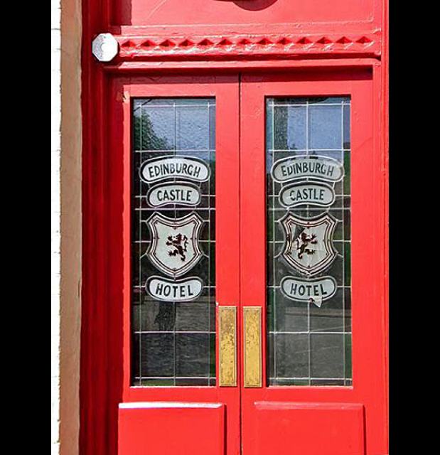 EdinburghCastleDoor