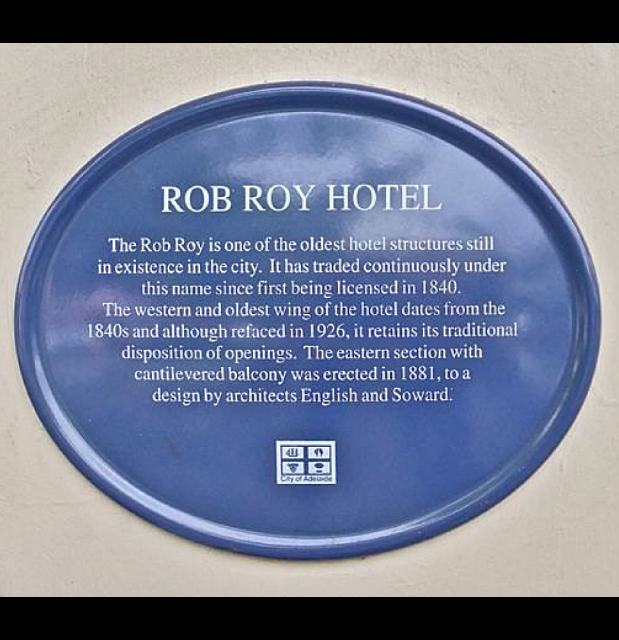 RobRoyHotelPlaque