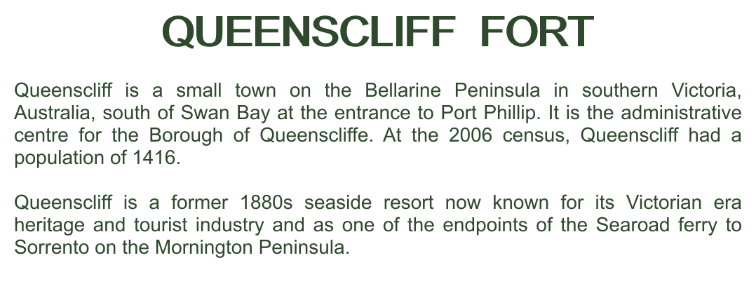 QUEENSCLIFF  FORT