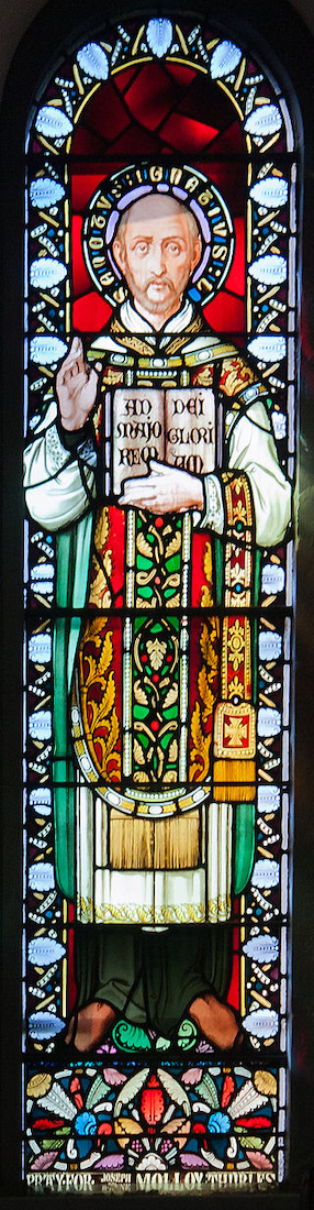 BNTranseptLowerWindowW2ESaintIgnatiusofLoyola20120906