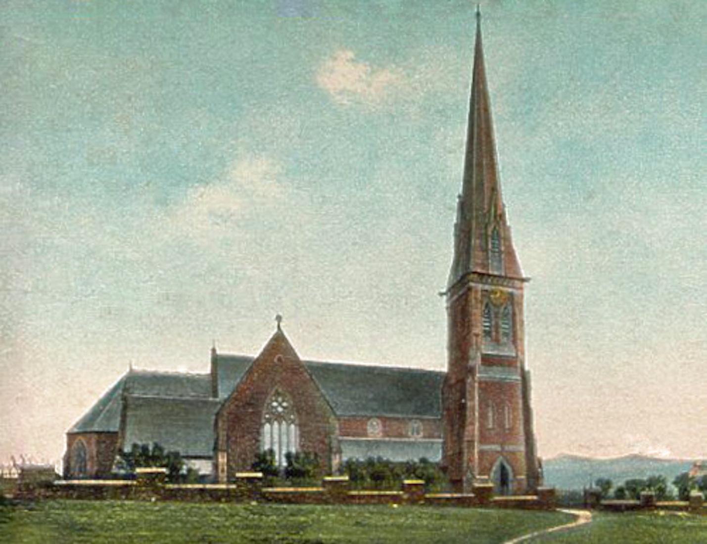 StGermanschurchwithspirepre1907