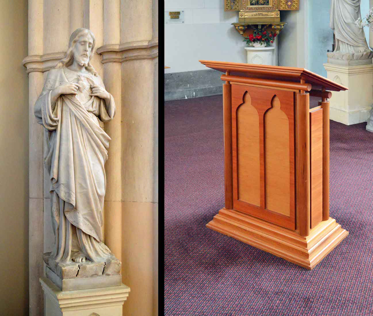 SacredHeartLectern