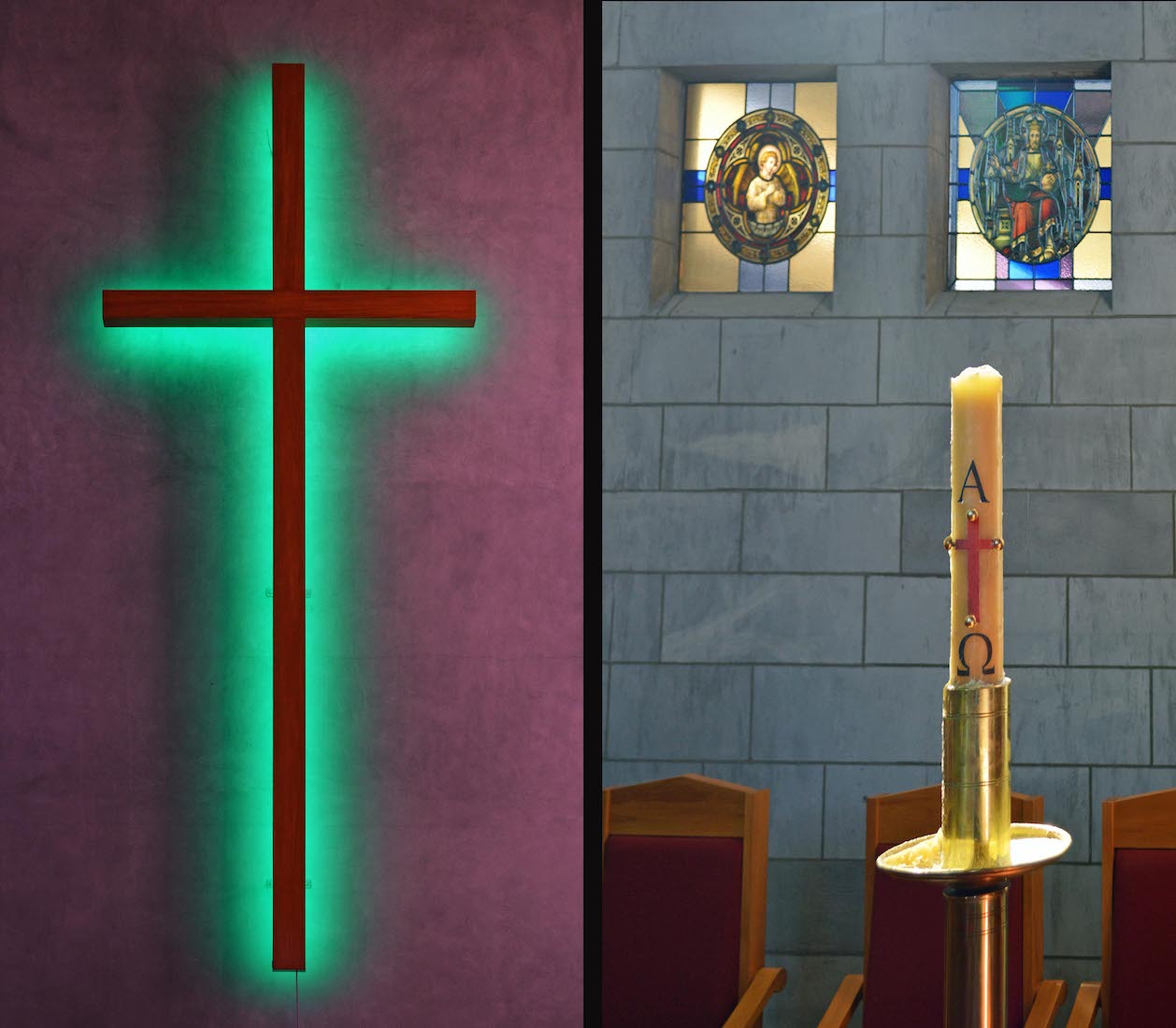 SanctuaryCrossPaschalCandle