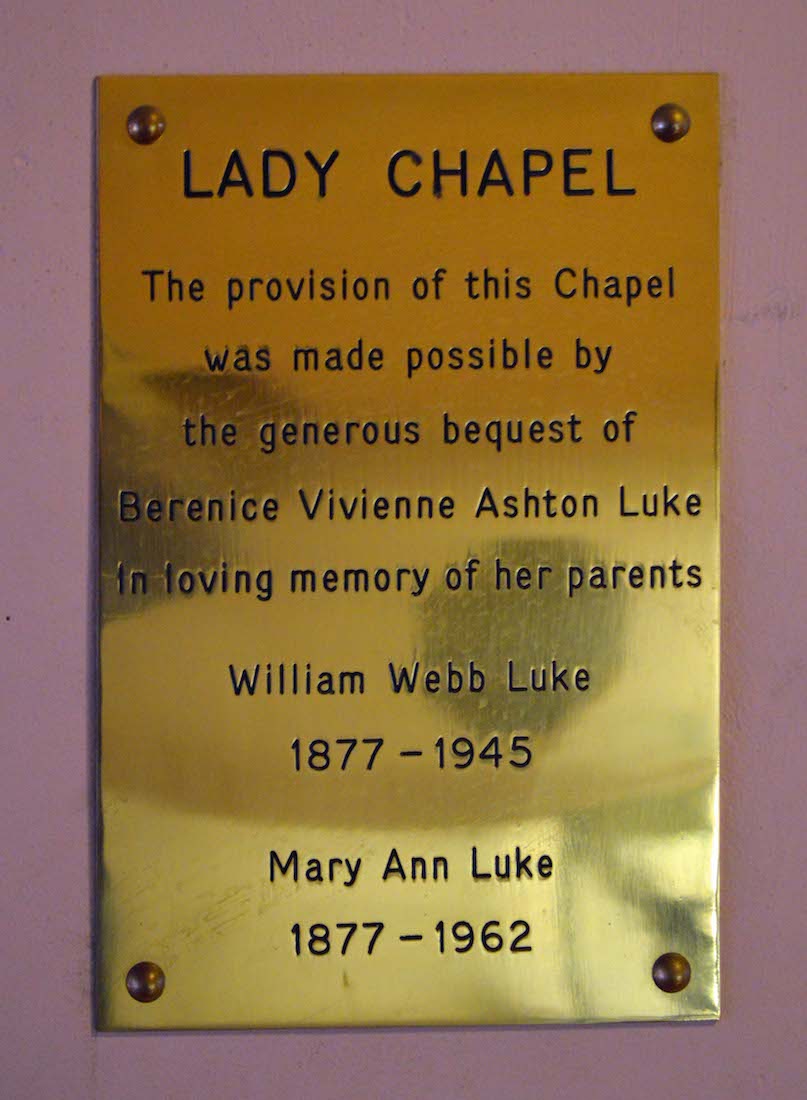 LadyChapelPlaque