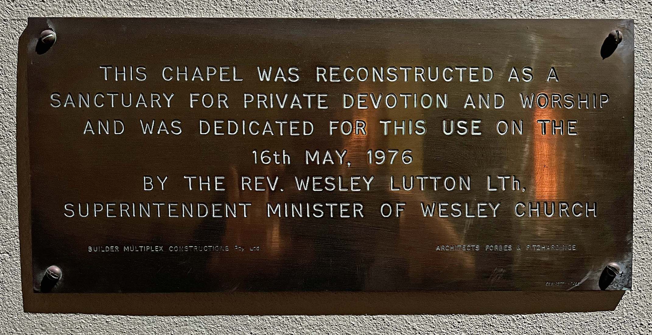 WesleyChapelPlaqueNH